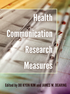 cover image of Health Communication Research Measures